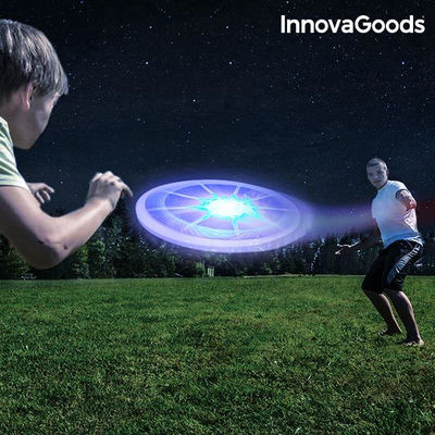 InnovaGoods Frisbee mit bunten LEDs