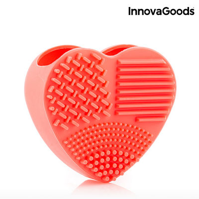 InnovaGoods Heart Make-up Pinsel und Reiniger - Foto 3