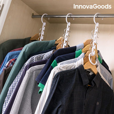 InnovaGoods Kleiderbügel Organizer für 40 Kleidungsstücke (24-Teilig) - Foto 5