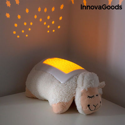 InnovaGoods LED Plüschtier Projektionslampe Schaf - Foto 5
