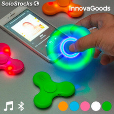 InnovaGoods LED Spinner mit Lautsprecher und Bluetooth