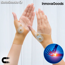 InnovaGoods Magnet-Punkt-Kompressions-Armbänder (2er Pack)