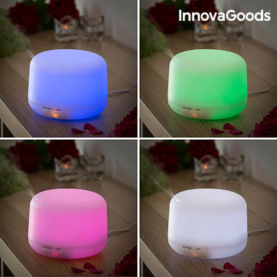 InnovaGoods mehrfarbiger LED Luftbefeuchter mit Duftzerstäuber - Foto 5