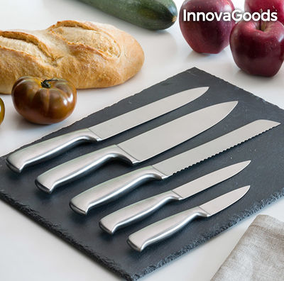 InnovaGoods Messerset mit Voodoo Messerblock (6-teilig) - Foto 3