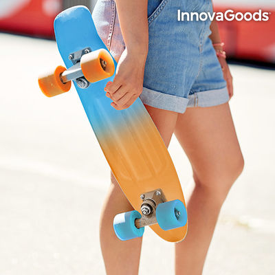 InnovaGoods Mini Cruiser Skateboard (4 Rollen) - Foto 3