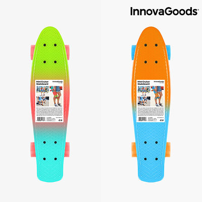 InnovaGoods Mini Cruiser Skateboard (4 Rollen) - Foto 5