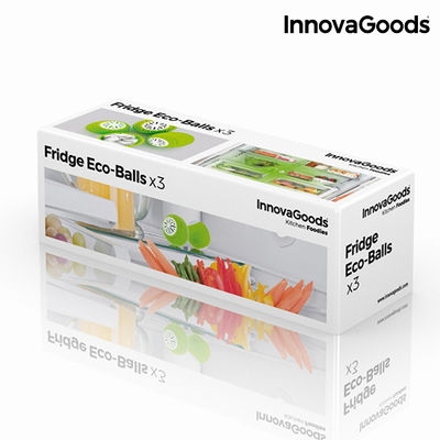 InnovaGoods Ökokugeln für den Kühlschrank (3er Pack) - Foto 5