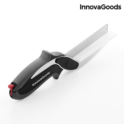 InnovaGoods Scherenmesser mit integriertem Mini-Schneidebrett - Foto 3
