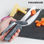 InnovaGoods Scherenmesser mit integriertem Mini-Schneidebrett - Foto 4