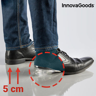 InnovaGoods Silikon Schuheinlagen zur Vergrößerung 5 x 1 cm