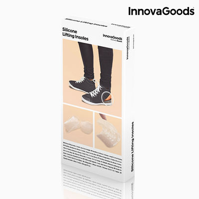 InnovaGoods Silikon Schuheinlagen zur Vergrößerung 5 x 1 cm - Foto 2