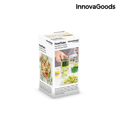 InnovaGoods Spiral-Gemüsereibe und -schneider mit dem Kitchen Foodies Rezeptbuch - Foto 2