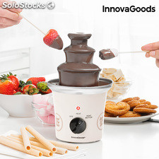 InnovaGoods Sweet &amp;amp; Pop Times Schokobrunnen 70W Weiß Stahl