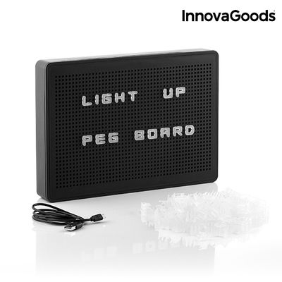 InnovaGoods Tafel mit Aufsteckbaren LED Buchstaben - Foto 3