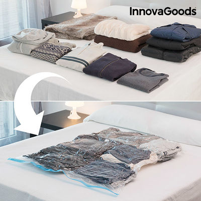InnovaGoods Vakuumbeutel für Kleidung (100 x 130 cm)