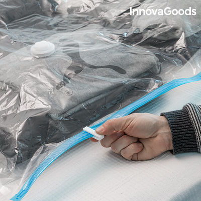InnovaGoods Vakuumbeutel für Kleidung (100 x 130 cm) - Foto 3