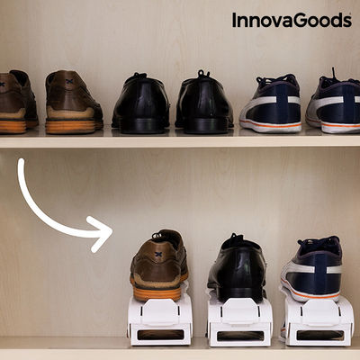 InnovaGoods verstellbarer Schuhschrank (6 Paare)
