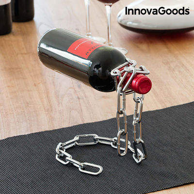 InnovaGoods Weinflaschenhalter Schwebende Kette - Foto 3