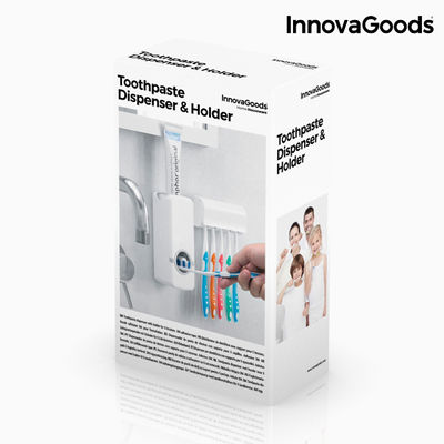 InnovaGoods Zahnpastaspender mit Bürstenhalter - Foto 4