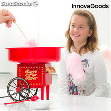 InnovaGoods Zuckerwattemaschine 500W Rot