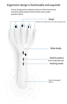 Instrumento de masaje de cabeza calentado - Foto 5