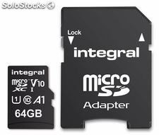 Integral Memory card MicroSDXC 64GB Cl.10