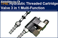 Integrated Hydraulic Threaded Cartridge Valve, AAK replaced 3 HydraForce Valves