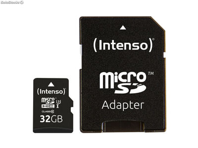 Intenso 32 GB - MicroSDHC - Klasse 10 - uhs-i - 90 mb/s - Class 3 (U3) 3433480