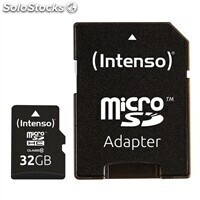 Intenso 3413480 Micro SD clase 10 32GB c-adapt
