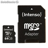 Intenso 3423490 Micro sd uhs-i Premium 64GB c-adap