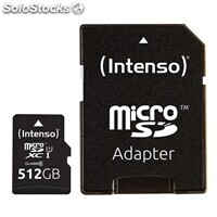 Intenso 3423493 Micro sd uhs-i Premium 512G c-adap