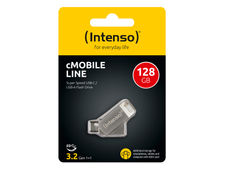 Intenso cMobile Line 128GB USB Flash Drive 3.2 Gen 1 Silber 3536491