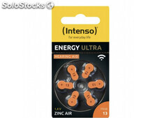 Intenso Energy Ultra A13 PR48 Knopfzelle für Hörgeräte 6er Blister 7504426