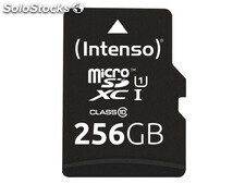 Intenso microSD Karte uhs-i Premium - 256 GB - MicroSD - Klasse 10 - uhs-i - 45