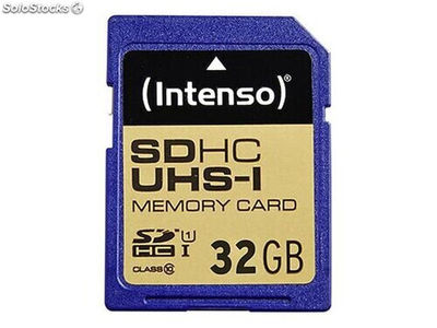Intenso sdhc 32GB Premium CL10 uhs-i Blister