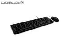 Inter-Tech kb-118 en usb qwerty Englisch 88884076 Schwarz