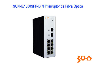 Interruptor de Fibra Óptica sun-IE1000SFP-din