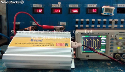 Inversor de corriente 1000w cargador AC adaptador convertidor de auto conversor - Foto 4