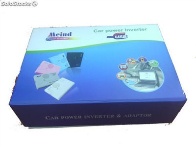 Inversor de corriente 150W inversor AC convertidor conversor cargar coches autos - Foto 5