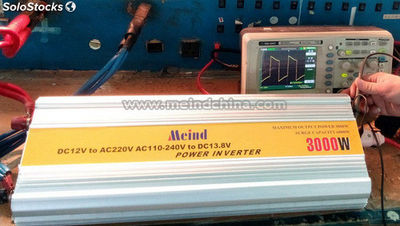 Inversor de corriente 3000w cargador AC adaptador convertidor solar conversor - Foto 4