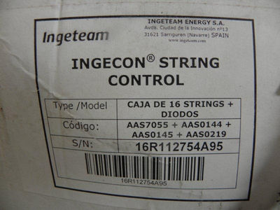 Inversor ingecon sun string control. 16 strings - Foto 3
