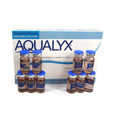 Inyección de lipólisis Aqualyx 10 viales Papada/pérdida corporal Inyección de re
