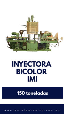 Inyectora de Plastico Bicolor IMI 150 toneladas - Foto 5