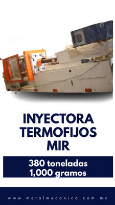 Inyectora de Termofijos MIR 380 toneladas - Foto 4