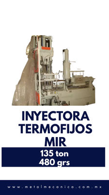Inyectora de Termofijos Vertical MIR 135 toneladas - Foto 4