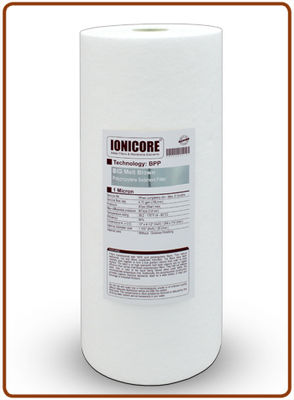 Ionicore Big Melt blown polypropylene cartridges 10&quot; - from 1 to 100 micron
