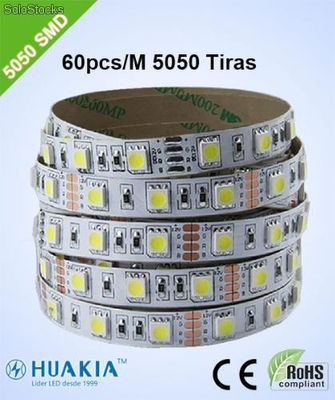 Ip33 Tiras led Verde 300 piez