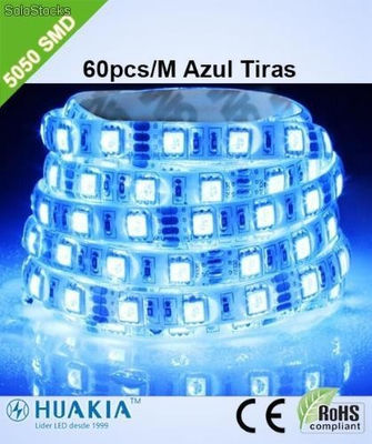 Ip44 azul Fitas de LEDVerde 300 pieza 5050smd led/Rollo led Strip