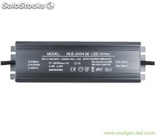 IP67 LED Driver 240W No flicker AC100-277V with 5 years warranty