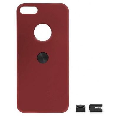 Iphone 5 5s rouge bordeaux hard